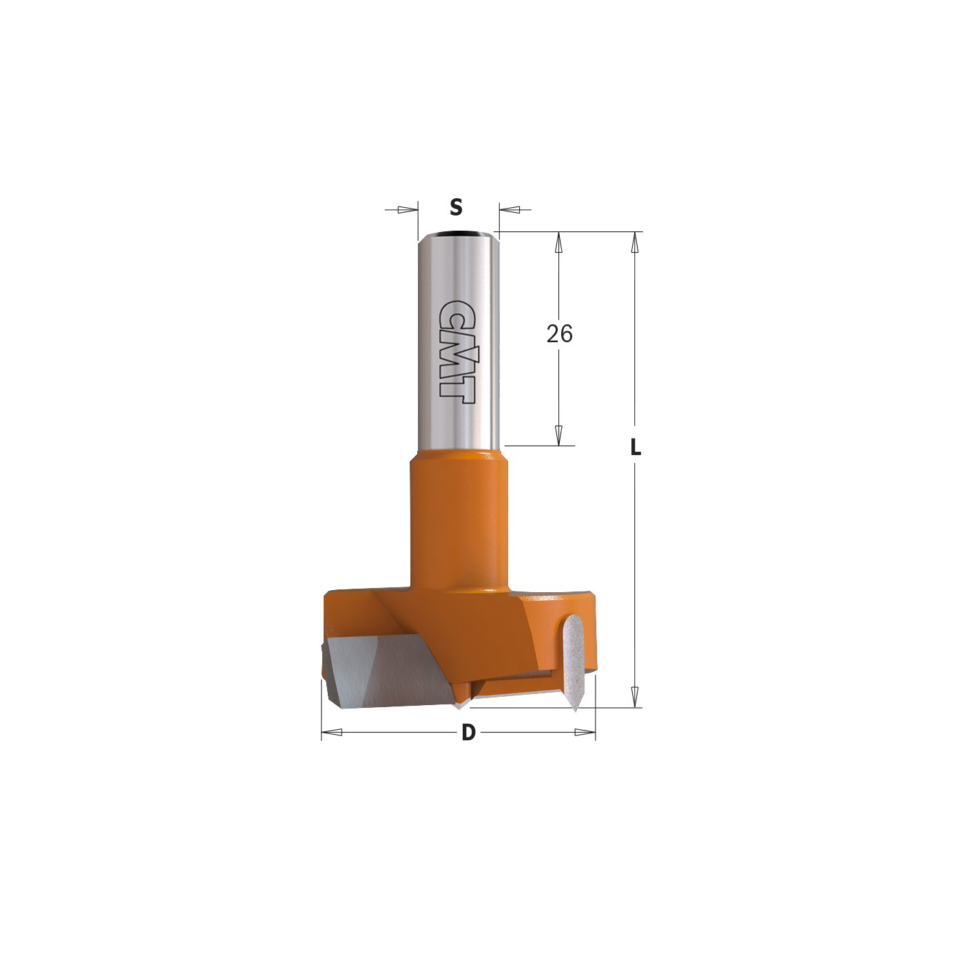 Fraise char 317.180.11 Ø18d q10 cmt