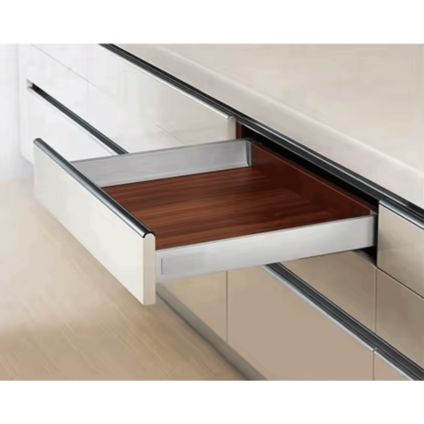 Kit metabox sortie total soft close push-open