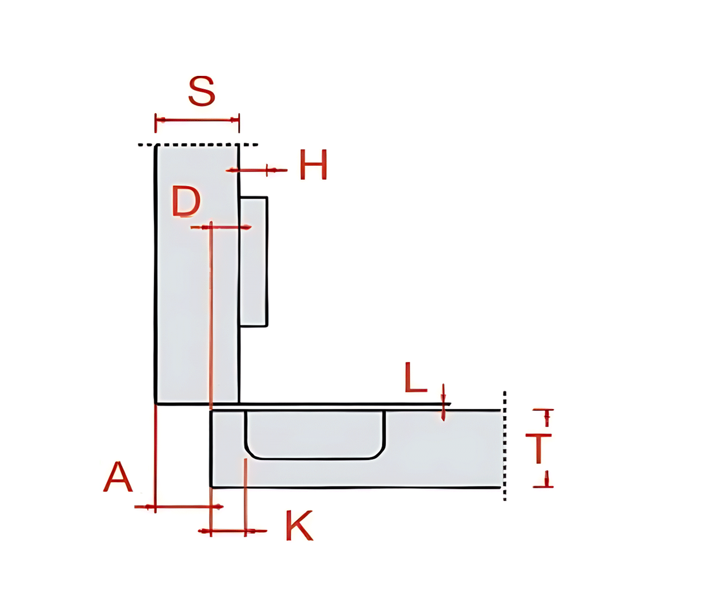 Charniere invi soft c80 b675f 110° Charniere invi soft c80 b675f 110°
