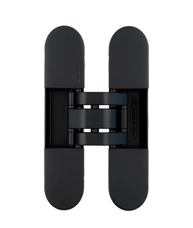 Paumelle invisible  2301 noir /cache 9n