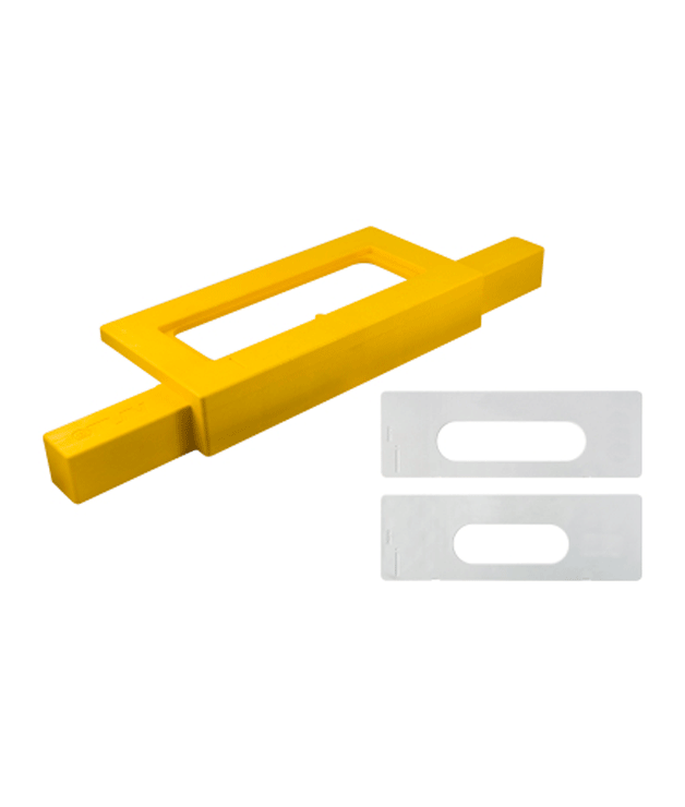 Kit gabare fixation charnière invi 23 Kit gabare fixation charnière invi 23