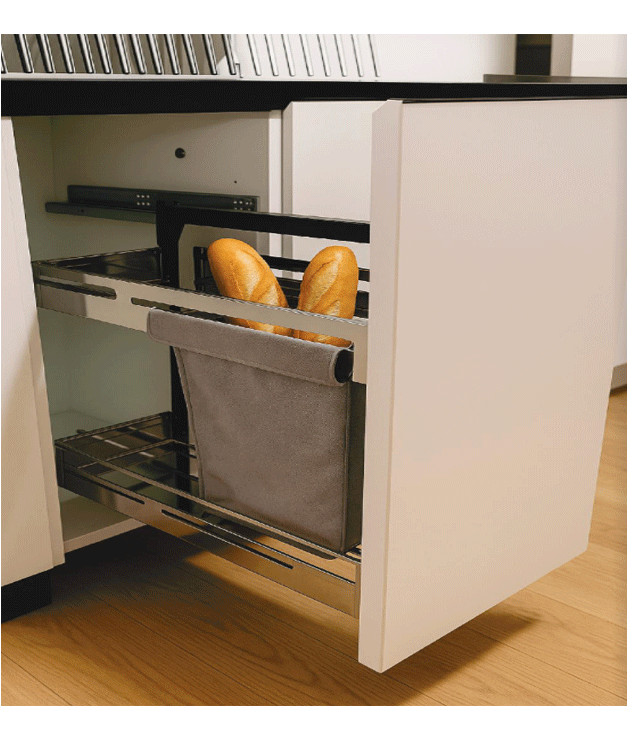 Porte pain basket g/left slide Porte pain basket g/left slide