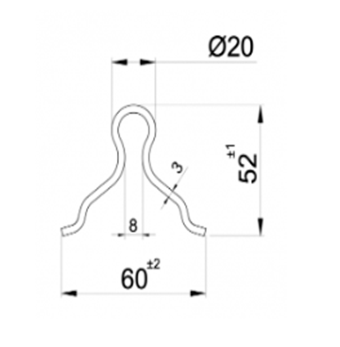 Rail p/c de 6m mode profil ibfm