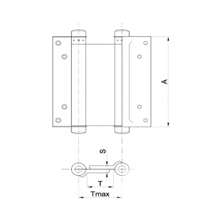 Charnière double action ibfm Charnière double action ibfm